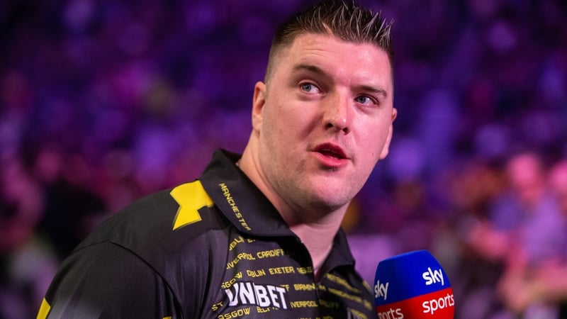 Daryl Gurney drew 7-7 with Gerwyn Price in the Premier League