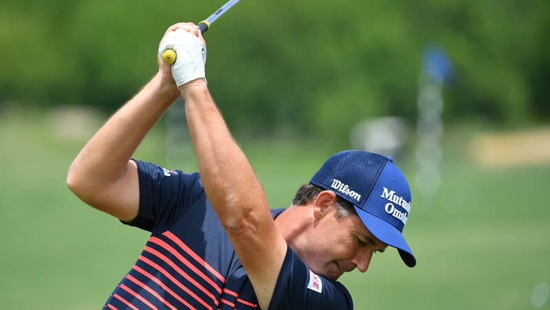 Padraig Harrington is six shots behind overnight leader Denny McCarthy at the AT&T Byron Nelson