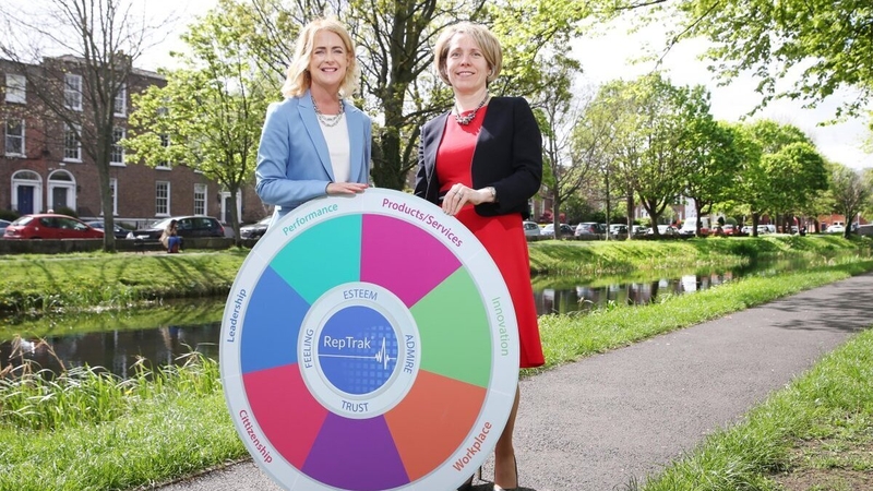 Niamh Boyle, Managing Director of The Reputations Agency, and Tara McCarthy, CEO of Bord Bia