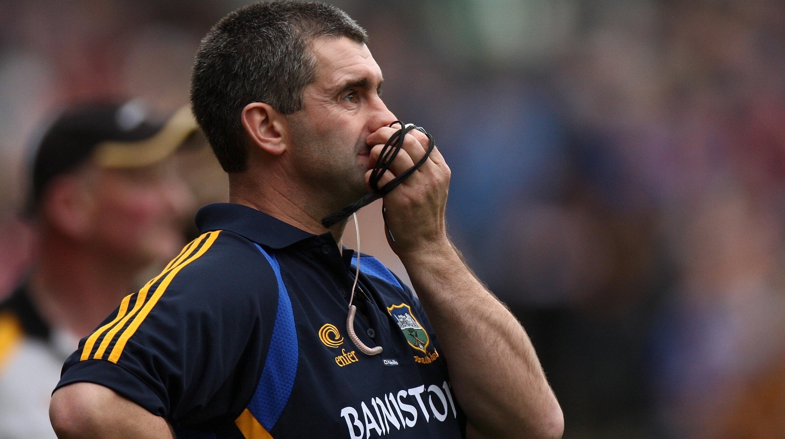 Liam Sheedy watches on in 2009