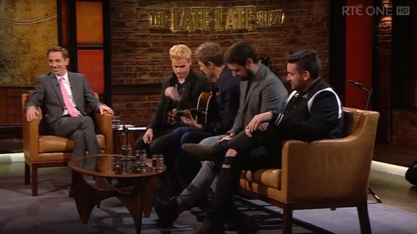 Watch: Kodaline Acoustic Set on The Late Late Show