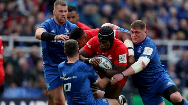Maro Itoje takes some stopping