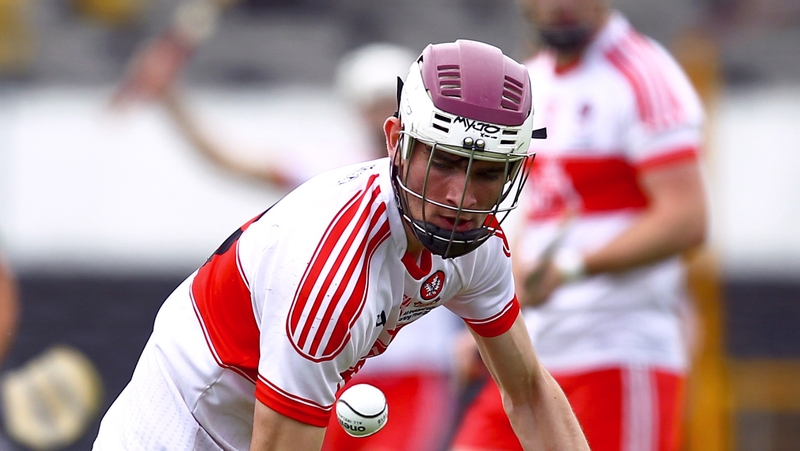 Derry's Sean Cassidy in action