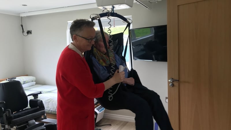 Una McGinley and her wife Patricia Strain