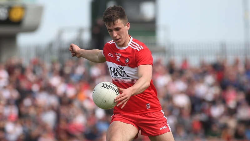 Shane McGuigan in action for Derry