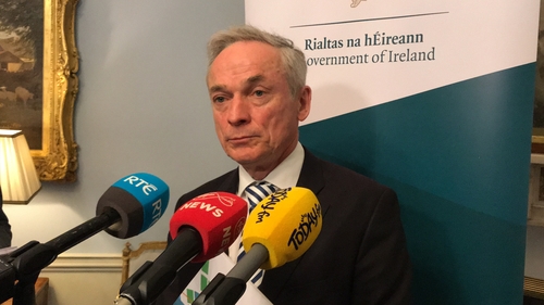 Richard Bruton said there was a lot of interest in the process