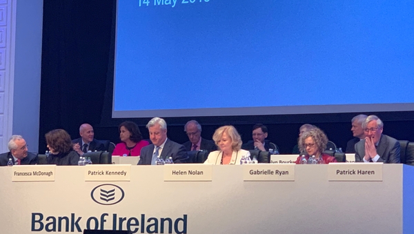 Bank of Ireland is holding its AGM in Dublin today