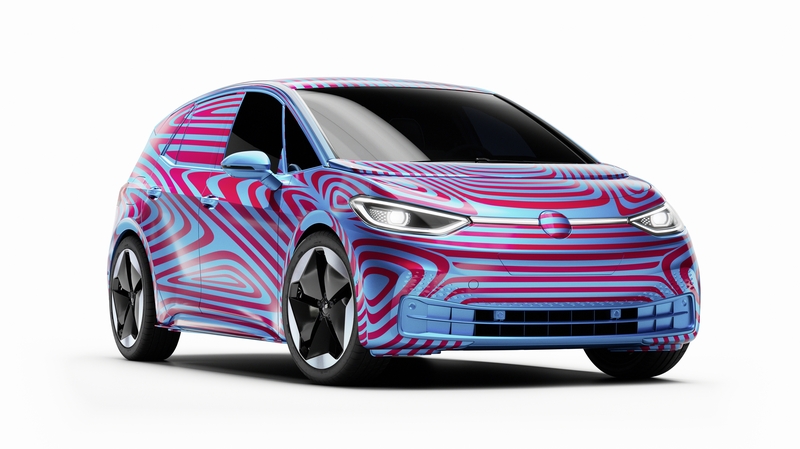 The compact-sized ID3 all-electric will be the first of many from VW.
