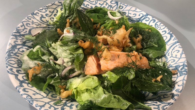 Fish and Chip Salad