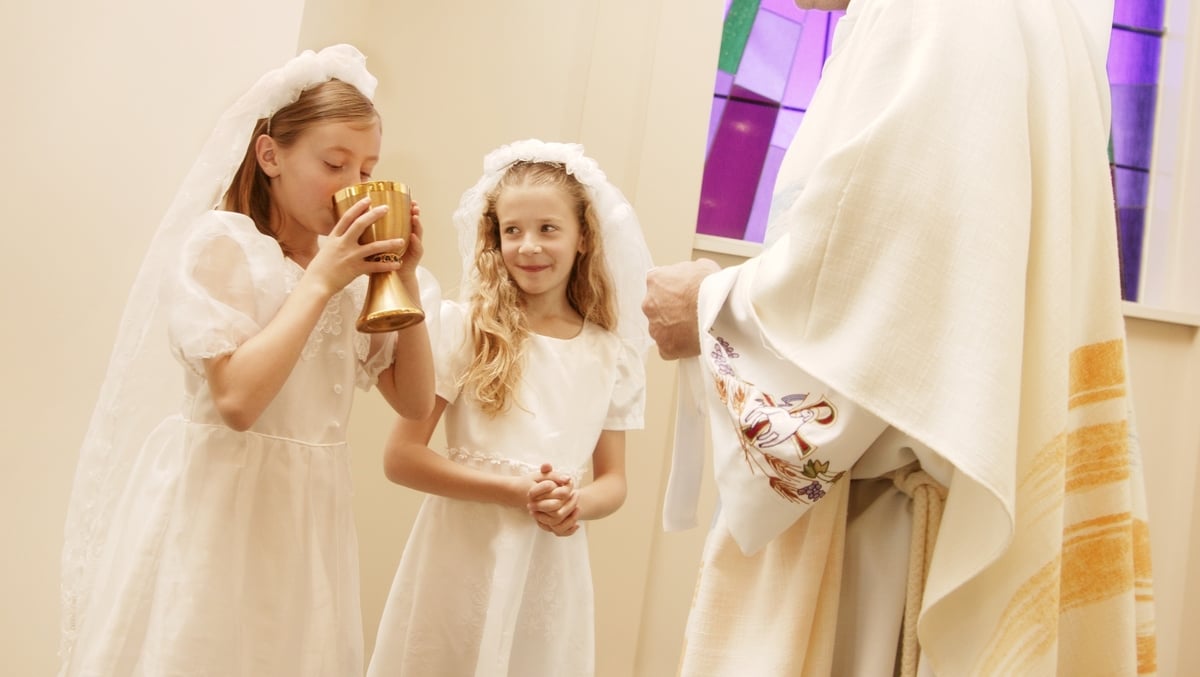 Why do parents go along with their child’s First Communion if they don’t believe in it?