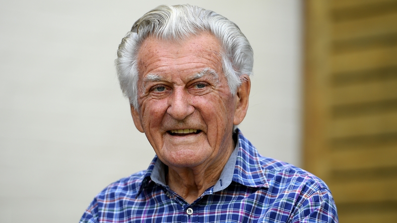Bob Hawke pictured in 2017