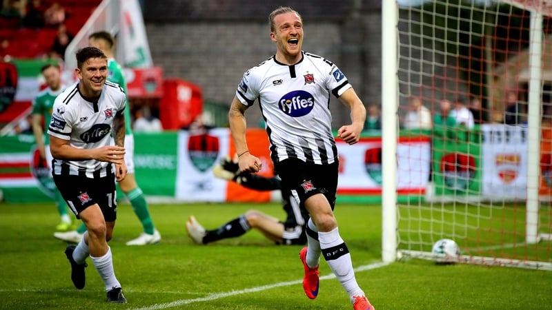 John Mountney celebrates scoring