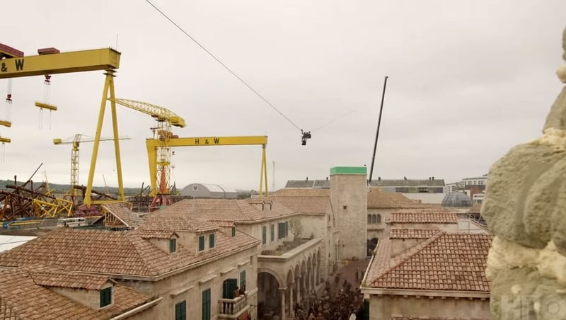Game of Thrones rebuilt King's Landing in Belfast this season