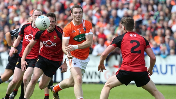 A shot of the Down-Armagh 2017 Ulster championship game