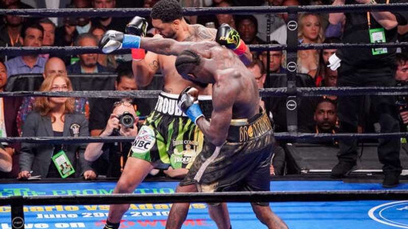 Deontay Wilder knocked out Dominic Breazeale inside of three minutes