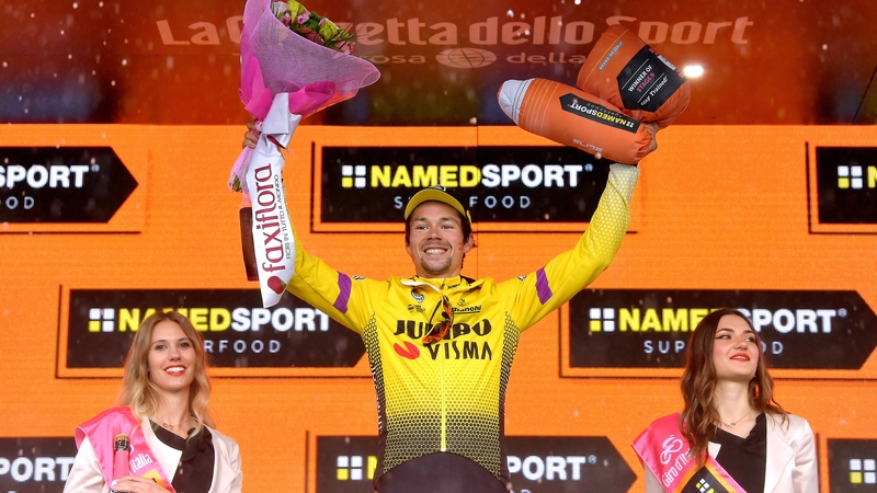 Primoz Roglic took