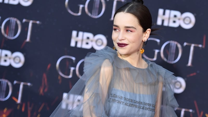 Emilia Clarke: "I'm like, 'Heavens, I have no idea.' But [my character] and I grew together and, it's corny as hell, but she saved my life."