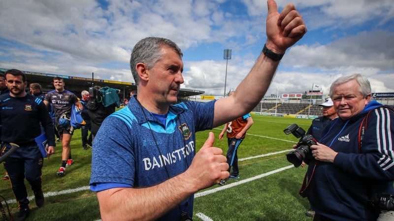 Laim Shhedy takes the plaudits at Semple Stadium
