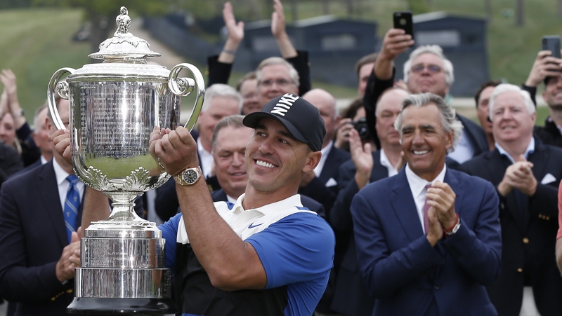 It's a fourth major success for Koepka