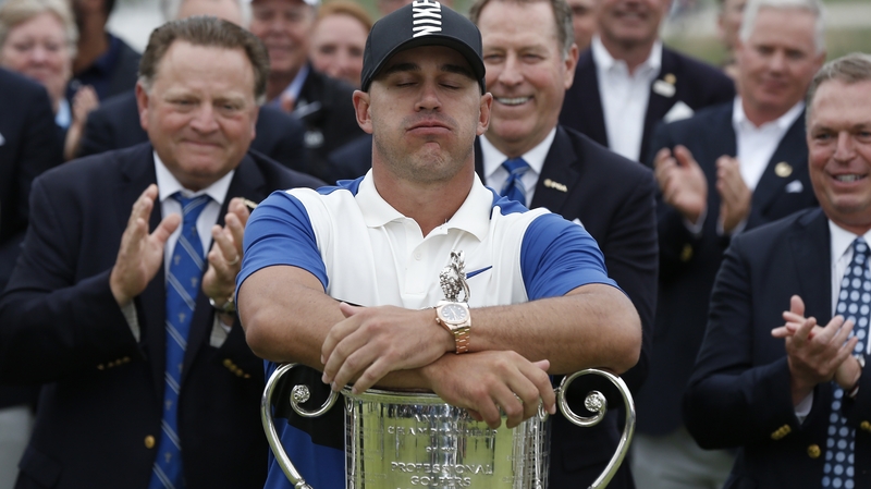 Brooks Koepka was left sighing with relief