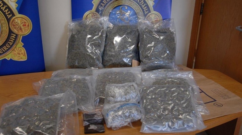 Cannabis herb and ecstasy tablets were recovered by gardaí