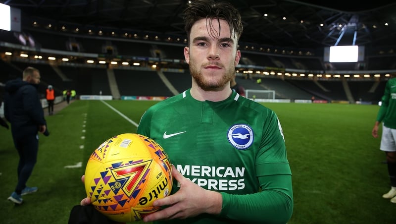 Aaron Connolly is named in the Ireland Under-21 squad