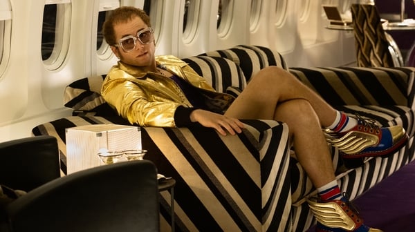 Taron Egerton as Elton John in Rocketman