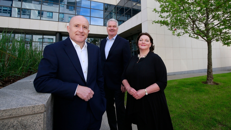 Fountain Healthcare Partners' Aidan King, Dr Manus Rogan and Dr Ena Prosser