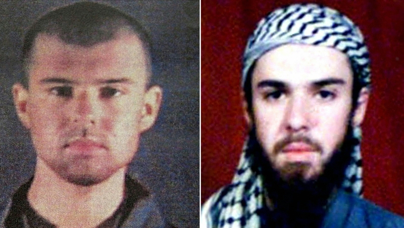 John Walker Lindh (seen in photos issued in 2002) was sentenced to 20 years in prison