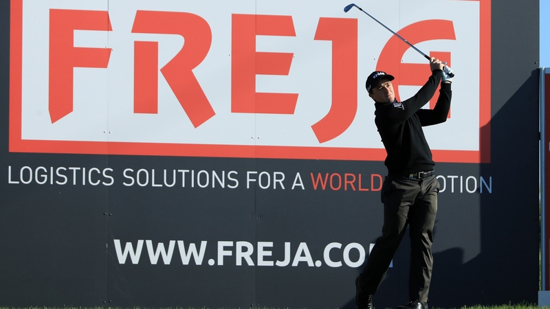 Paul Dunne in action at the Made In Denmark