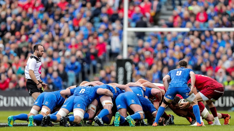 Lenihan: "The vast majority of the Scottish forwards all came from Edinburgh. Glasgow aren't as powerful up front and I think Leinster have an edge there"