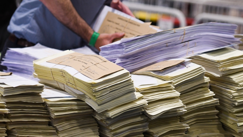 A second day of counting is taking place today