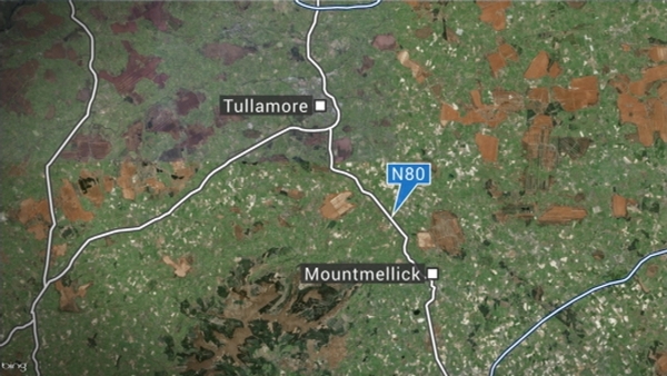 The crash occurred on the Tullamore to Mountmellick road near Killeigh