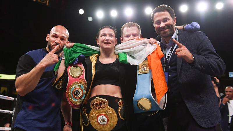 Katie Taylor is looking for one more belt to seize total control in the lightweight division