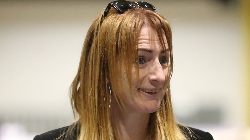 Clare Daly said she was representing the 'mandate that war and militarism is not a solution to any conflict'