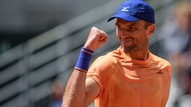 Croatia's Ivo Karlovic is into the second round