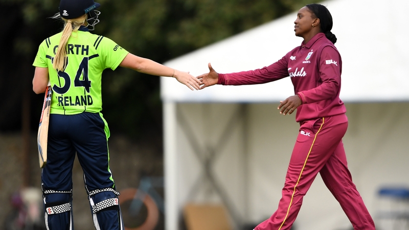 Ireland fell comfortably short of their target in Dublin