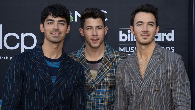 Joe, Nick and Kevin Jonas