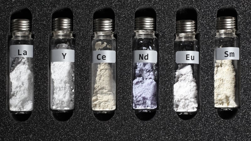 Rare earths are a group of 17 chemical elements used in everything from high-tech consumer electronics to military equipment