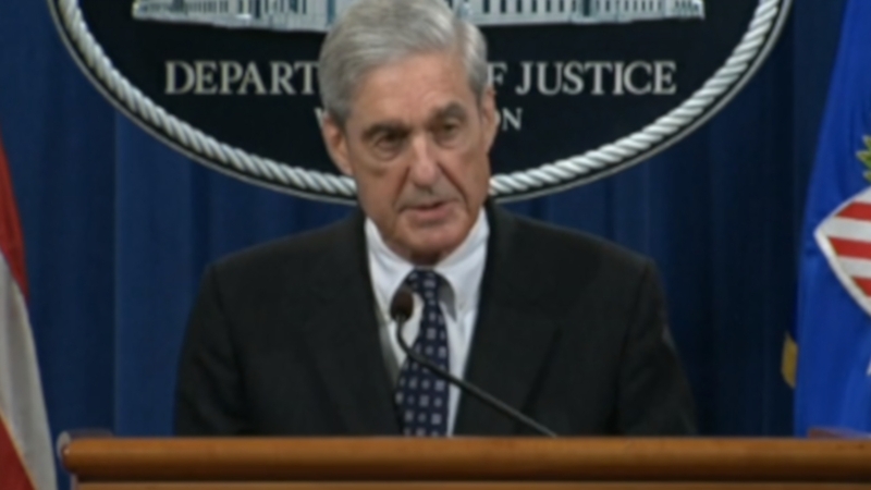 Robert Mueller did not take questions after his statement