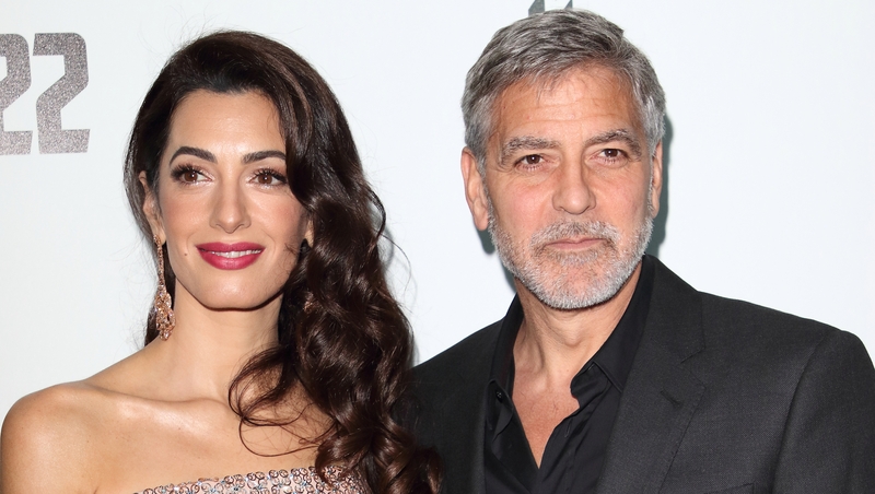 George and Amal: no flying crockery, all is cool