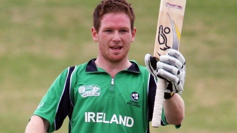Eoin Morgan earned 63 caps for Ireland