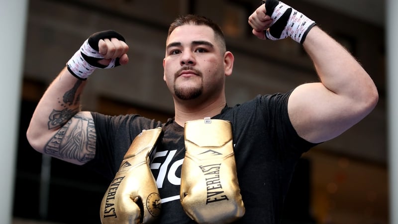 Andy Ruiz will take on Anthony Joshua this weekend
