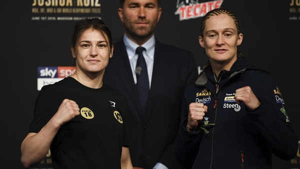 Katie Taylor and Delfine Persoon get ready to rumble for the prestigious title of undisputer lightweight champion