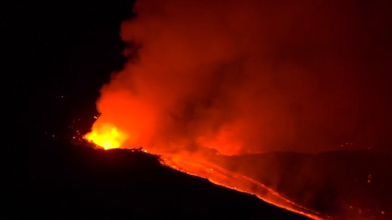 The last major eruption at Mount Etna was in 1992