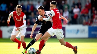 St Pats' Cian Coleman and Garry Buckley of Cork City