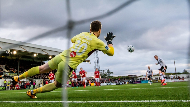 John Mountney scores from the spot