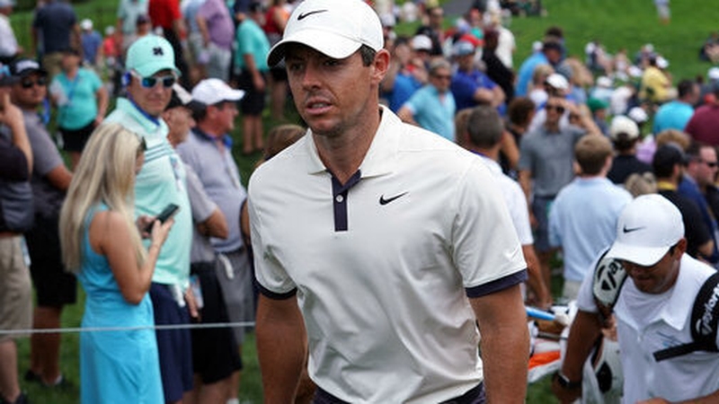 Rory McIlroy just finished outside the cut mark