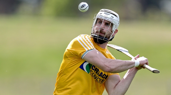 Neil McManus in action for Antrim