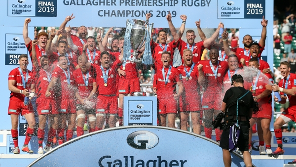 Saracens are the back to back English champions